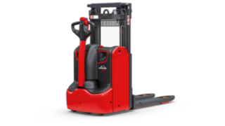 Mitgänger-Doppelstockbelader D06 – D10 von Linde Material Handling