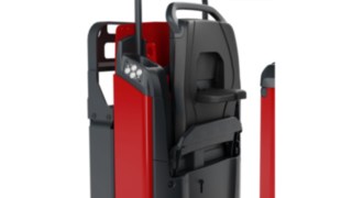 Rückenlehne des N20 – N25 mit ausgeklapptem Fahrersitz.